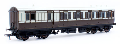 978029 48' LBSCR ‘Evolution’ Bogie Coach Non-Corridor Carriage No.501, No.751 & No.530 3-Pack