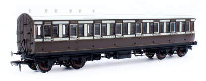978029 48' LBSCR ‘Evolution’ Bogie Coach Non-Corridor Carriage No.501, No.751 & No.530 3-Pack