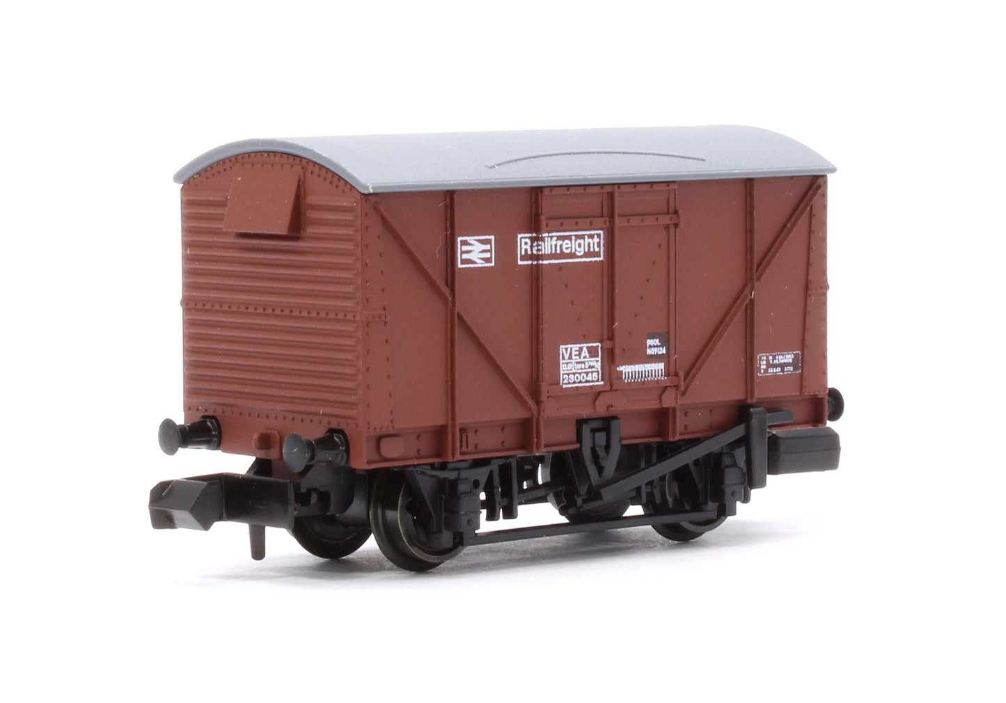 BR Vanfit Plywood Side BR Railfreight Bauxite 230045