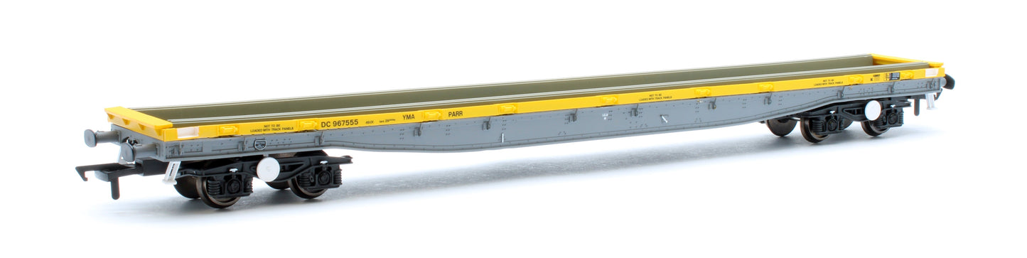 Pre-Owned RT-OO-YQA-409 YMA / YQA Parrs Departmental Yellow No. YMA Parr DC967555 (grey underframe) and YQA Parr DC967569 (black underframe) - Twin Pack