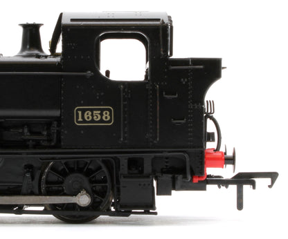 MR-301F Class 16xx 0-6-0PT BR Black Early Emblem 1658 Steam Locomotive