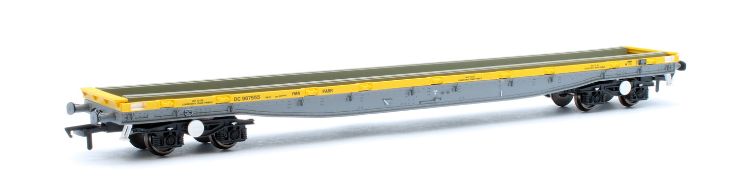 Pre-Owned RT-OO-YQA-409 YMA / YQA Parrs Departmental Yellow No. YMA Parr DC967555 (grey underframe) and YQA Parr DC967569 (black underframe) - Twin Pack
