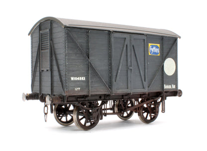 Pre-Owned Kit Built BR 12T Banana Van No.W104583 - Weathered