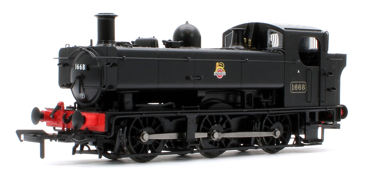 MR-301G Class 16xx 0-6-0PT BR Black Early Emblem 1668 Steam Locomotive
