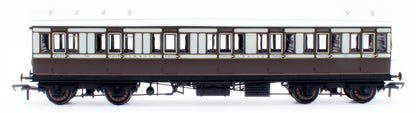 978029 48' LBSCR ‘Evolution’ Bogie Coach Non-Corridor Carriage No.501, No.751 & No.530 3-Pack