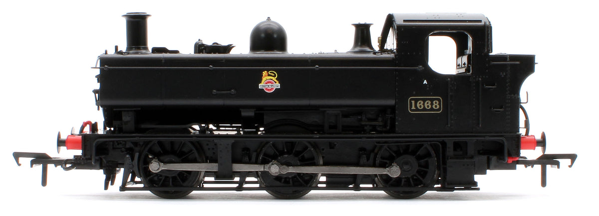 MR-301G Class 16xx 0-6-0PT BR Black Early Emblem 1668 Steam Locomotive