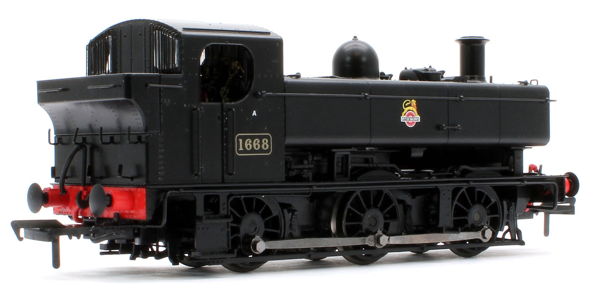 MR-301G Class 16xx 0-6-0PT BR Black Early Emblem 1668 Steam Locomotive