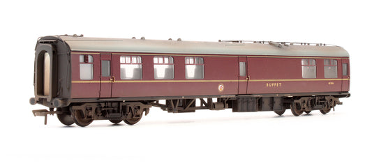 Pre-Owned BR MK1 RMB Miniature Buffet Car Maroon 'W1816' - Custom Weathered