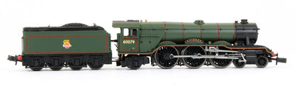 Pre-Owned ND129C A3 'Bayardo' BR Lined Green Early Crest 60079 Steam Locomotive