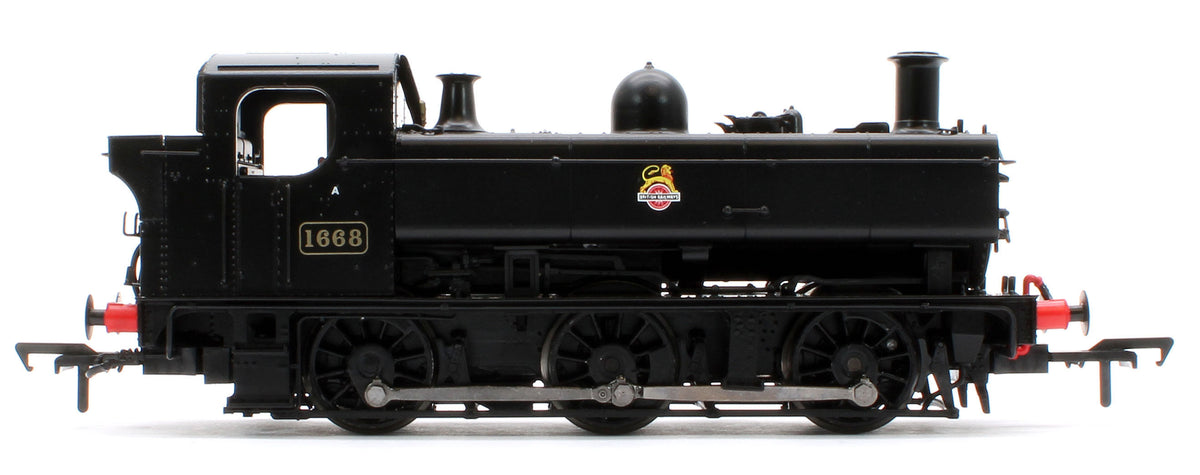 MR-301G Class 16xx 0-6-0PT BR Black Early Emblem 1668 Steam Locomotive