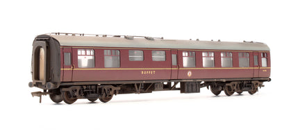 Pre-Owned BR MK1 RMB Miniature Buffet Car Maroon 'W1816' - Custom Weathered