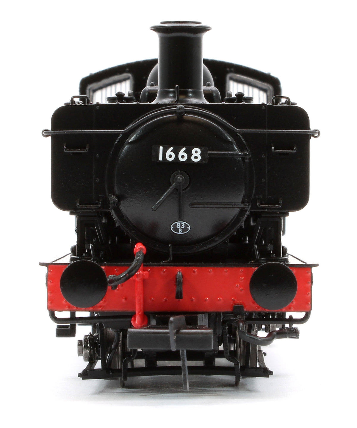 MR-301G Class 16xx 0-6-0PT BR Black Early Emblem 1668 Steam Locomotive