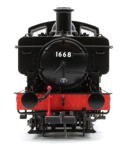 MR-301G Class 16xx 0-6-0PT BR Black Early Emblem 1668 Steam Locomotive