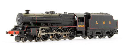 Pre-Owned 372-125 LMS Lined Black 4-6-0 '5305' Steam Locomotive