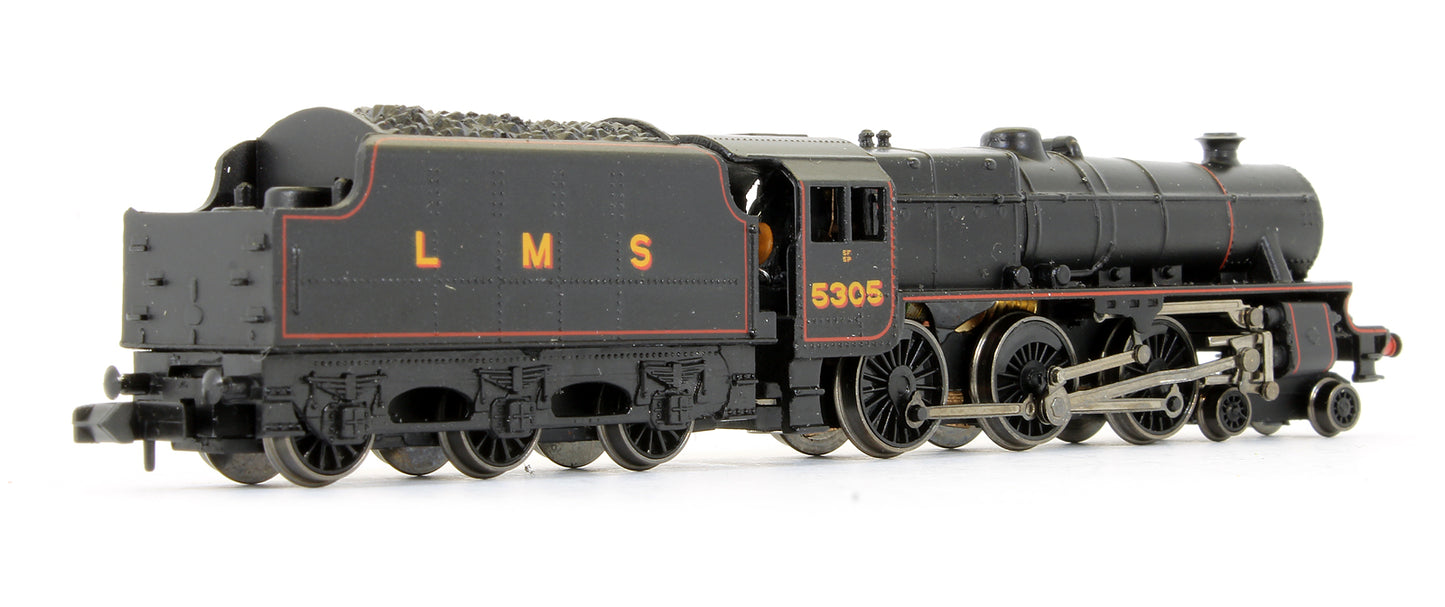 Pre-Owned 372-125 LMS Lined Black 4-6-0 '5305' Steam Locomotive