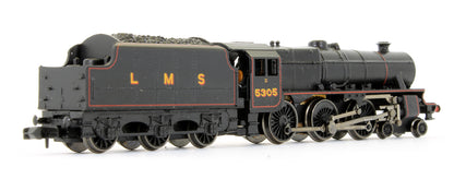Pre-Owned 372-125 LMS Lined Black 4-6-0 '5305' Steam Locomotive