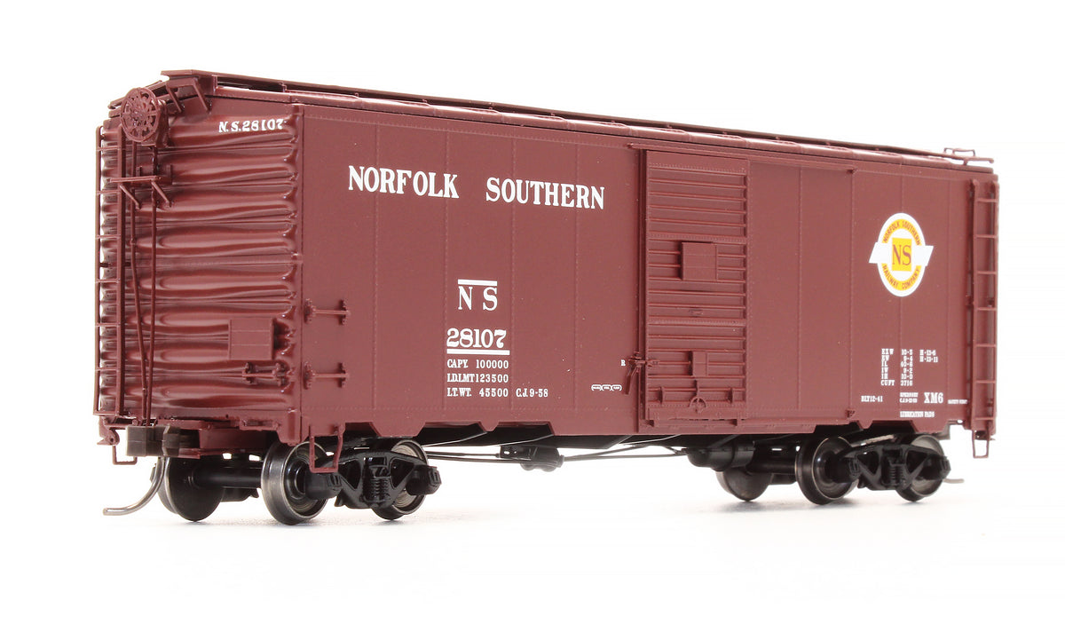 Pre-Owned 20 004 767 40' Postwar Box Car 6' Door Norfolk Southern - Road #28107
