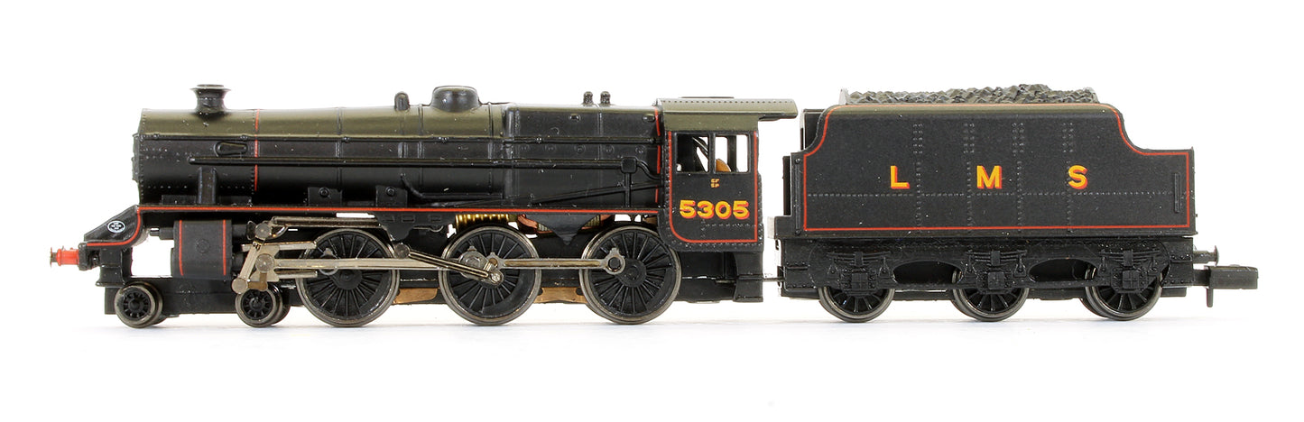 Pre-Owned 372-125 LMS Lined Black 4-6-0 '5305' Steam Locomotive