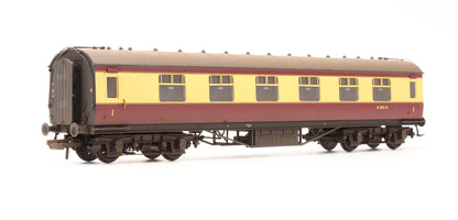 Pre-Owned R4447A BR (Ex-LMS) Crimson & Cream Corridor 1st Class Coach 'M1072M' - Custom Weathered