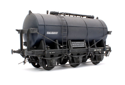 Pre-Owned Kit Built Black Milk Tanker No.3027 'Cow & Gate Ltd' - Weathered