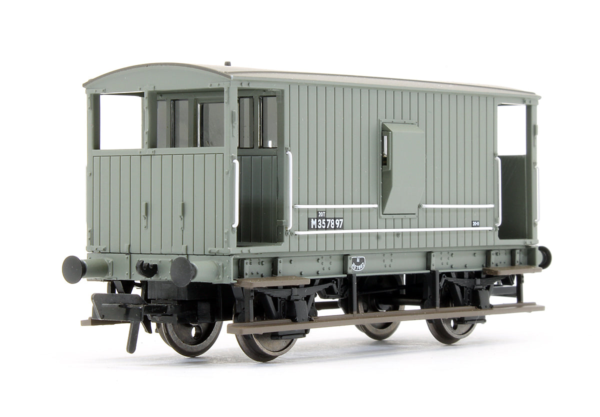 Pre-Owned Midland Brake Van BR Grey (With Duckets)