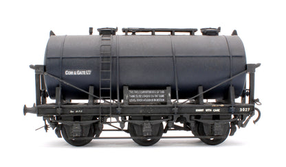 Pre-Owned Kit Built Black Milk Tanker No.3027 'Cow & Gate Ltd' - Weathered