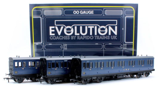 48' LMR ‘Evolution’ Bogie Coach Non-Corridor Carriage No.5314, No.5315 & No.5316 3-Pack