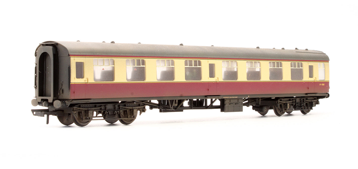 Pre-Owned R4620 BR Crimson & Cream Second Open Coach 'M 4360' - Custom Weathered