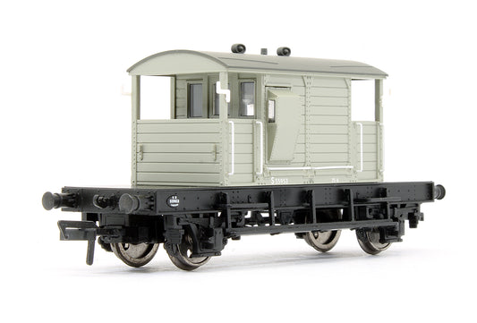Pre-Owned SR Pill Box Brake Van BR Grey