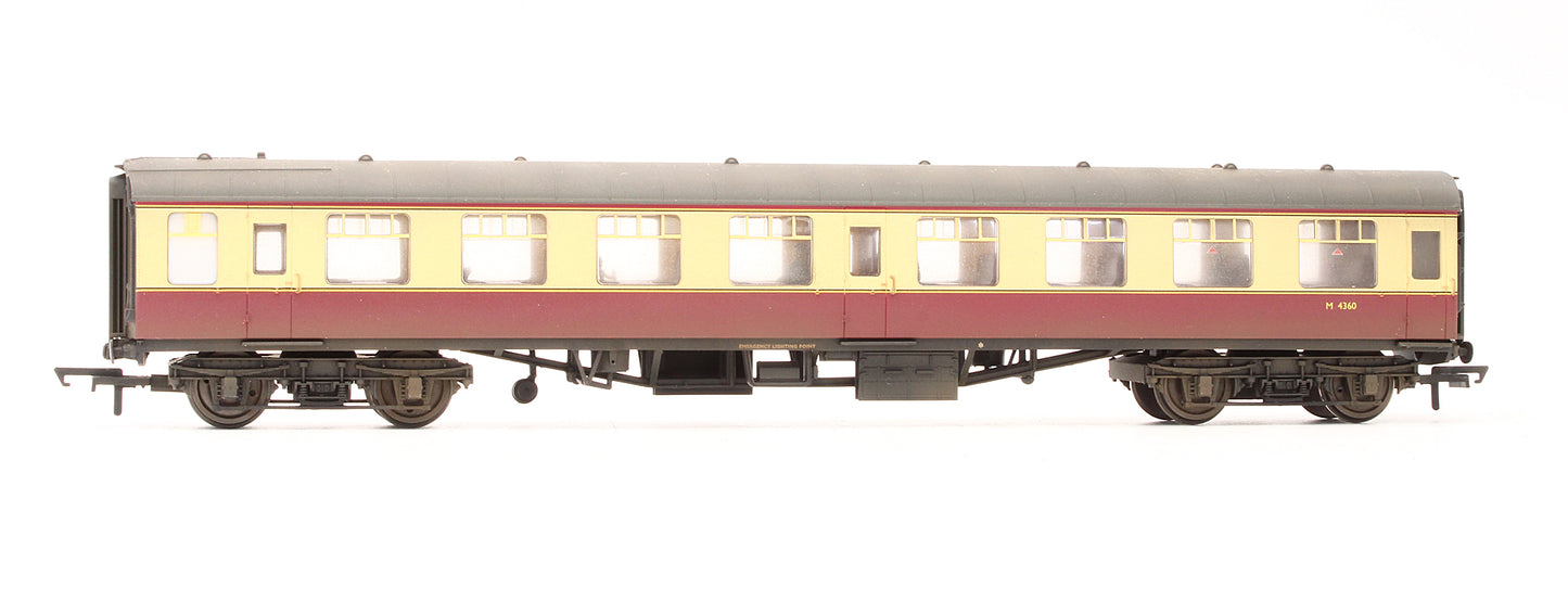 Pre-Owned R4620 BR Crimson & Cream Second Open Coach 'M 4360' - Custom Weathered