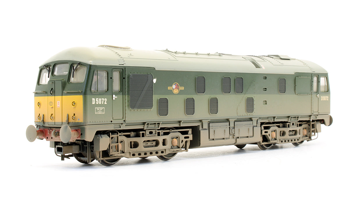 Pre-Owned Class 24 D5072 BR Two Tone Green Diesel Locomotive - Weathered - Limited Edition