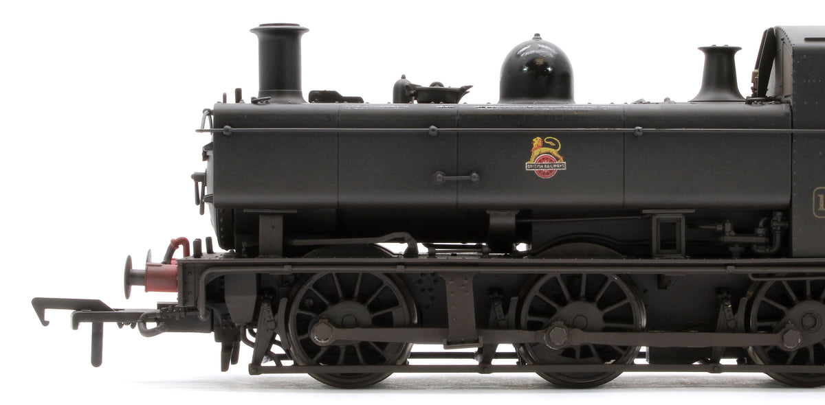 MR-302B Class 16xx 0-6-0PT BR Black Early Emblem 1649 - Steam Locomotive - Weathered