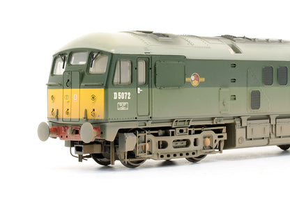 Pre-Owned Class 24 D5072 BR Two Tone Green Diesel Locomotive - Weathered - Limited Edition