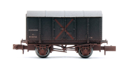 2F-013-112 Gunpowder Van GWR W105725 - Weathered
