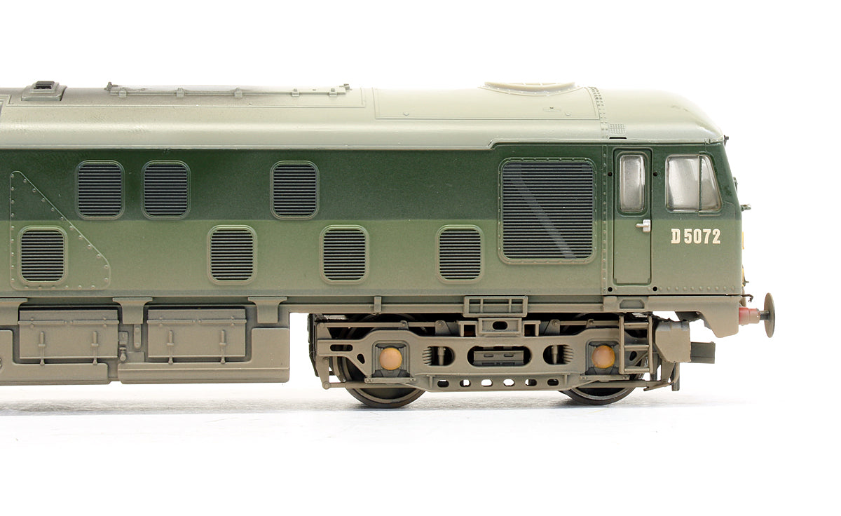 Pre-Owned Class 24 D5072 BR Two Tone Green Diesel Locomotive - Weathered - Limited Edition