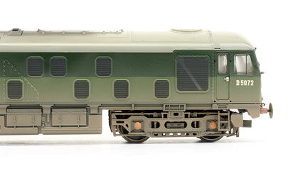 Pre-Owned Class 24 D5072 BR Two Tone Green Diesel Locomotive - Weathered - Limited Edition