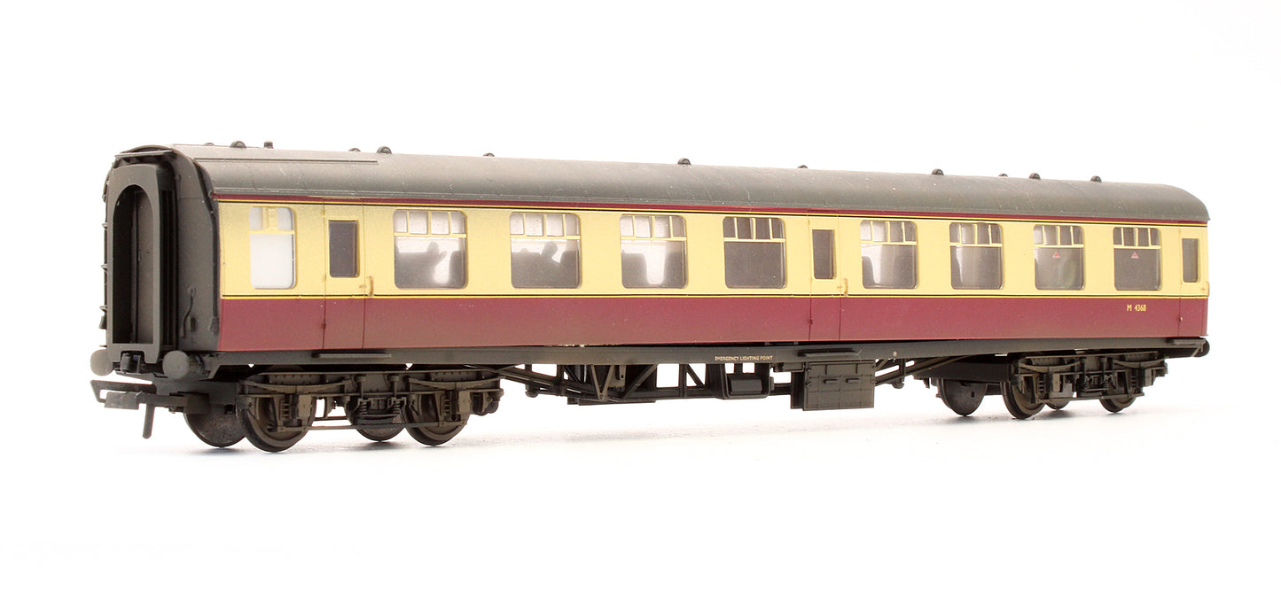 Pre-Owned R4620A BR Crimson & Cream Mk1 Second Open Coach 'M 4368' - Custom Weathered