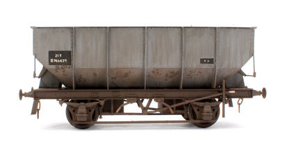 Pre-Owned Kit Built BR Grey 21T Hopper Wagon No.B746425 - Weathered