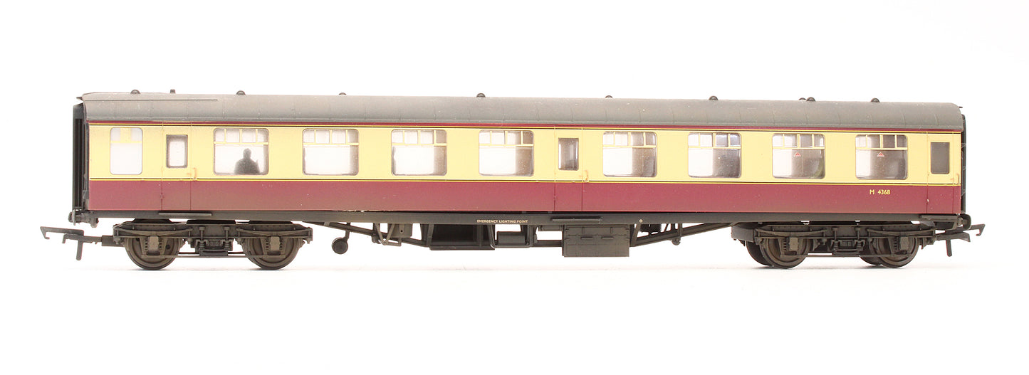 Pre-Owned R4620A BR Crimson & Cream Mk1 Second Open Coach 'M 4368' - Custom Weathered