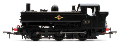MR-304A Class 16xx 0-6-0PT BR Black Late Crest 1636 Steam Locomotive