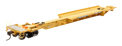 Pre-Owned 28911 'TTRX' Yellow 3-Platform Articulated Spine Car