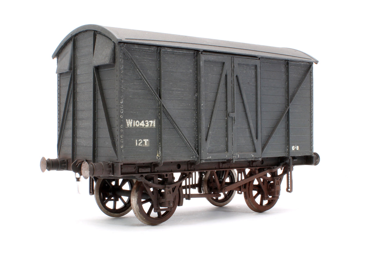 Pre-Owned Kit Built BR Grey 12T Van No.W104371 - Weathered