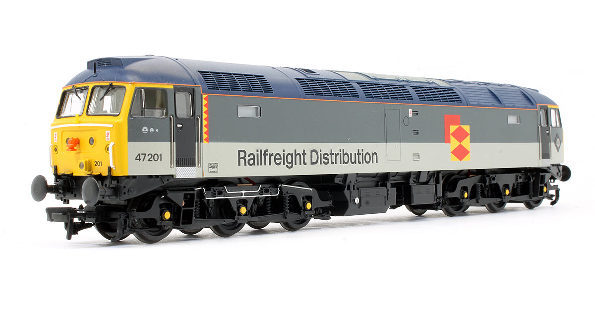 Pre-Owned Class 47201 Railfreight Distribution Diesel Locomotive (Renumbered)