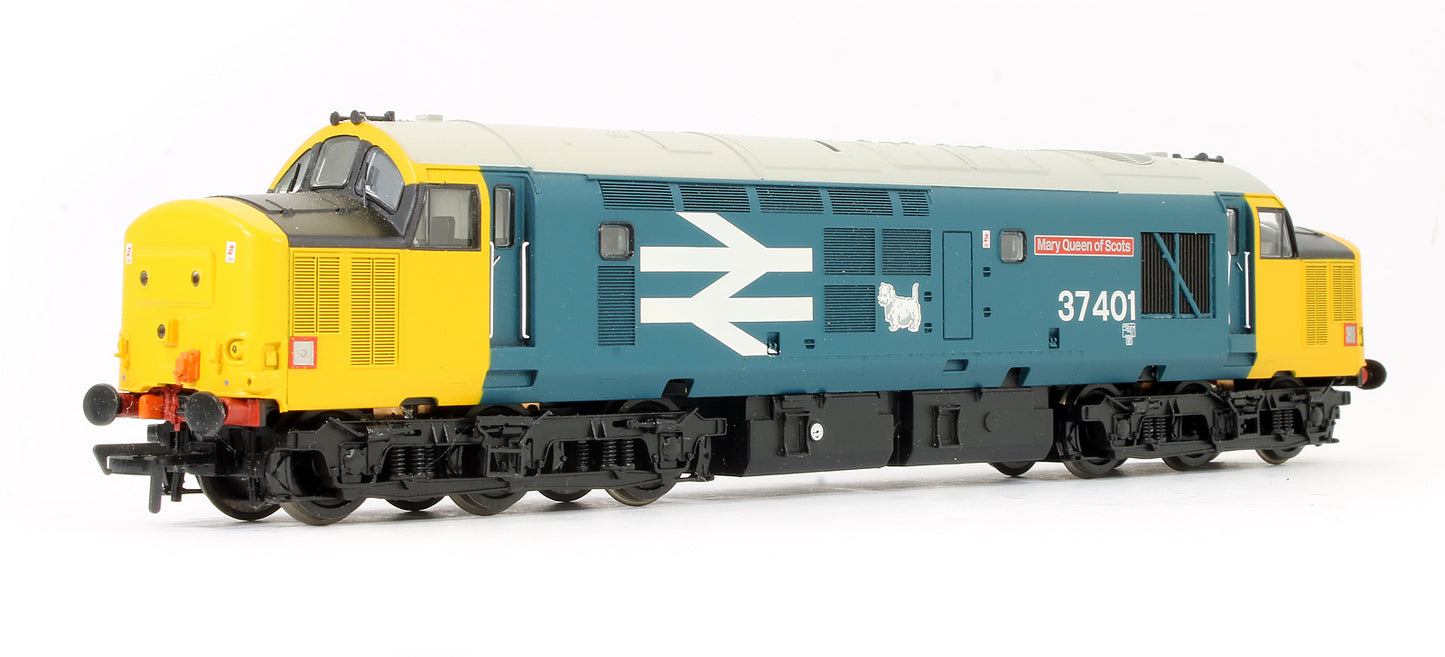 Pre-Owned 32-377A Class 37/4 37401 BR Blue Large Logo 'Mary Queen Of Scots' Diesel Locomotive