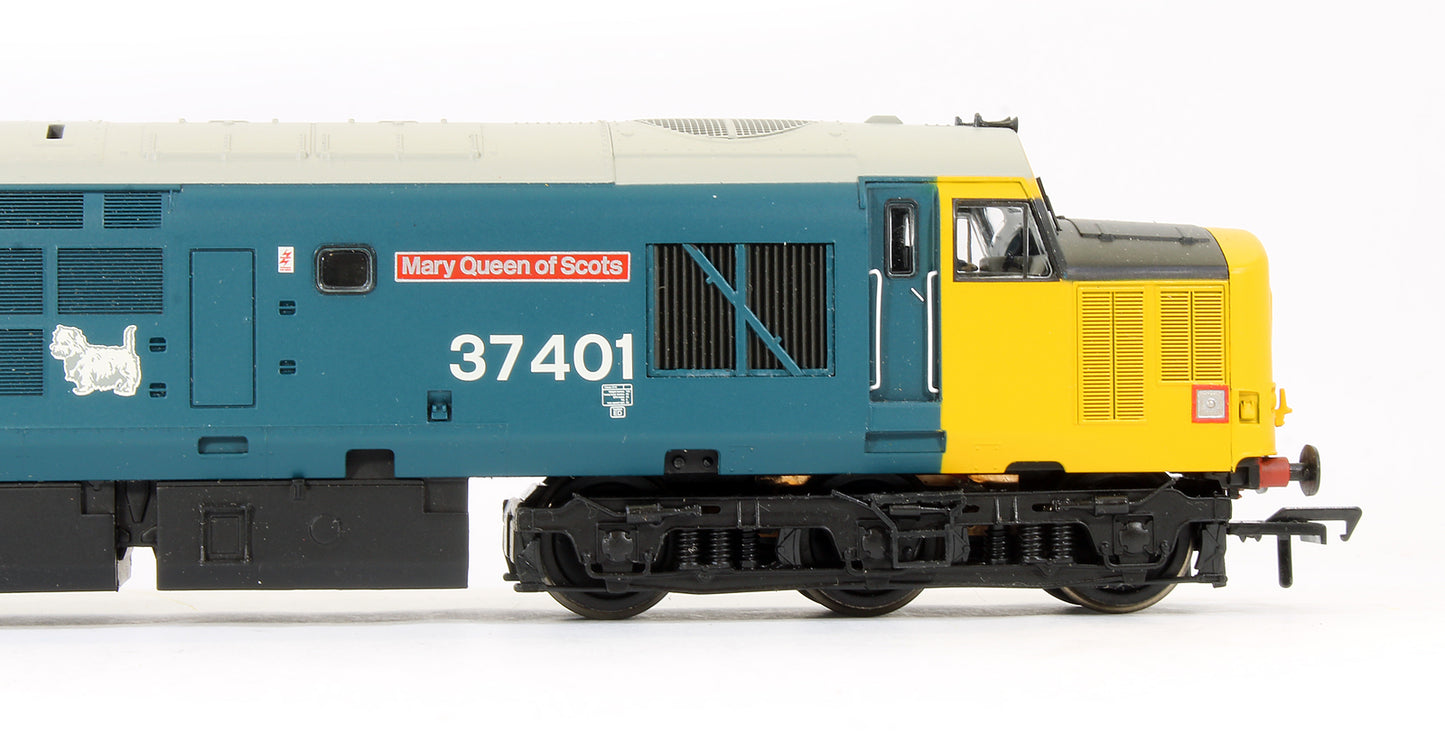Pre-Owned 32-377A Class 37/4 37401 BR Blue Large Logo 'Mary Queen Of Scots' Diesel Locomotive