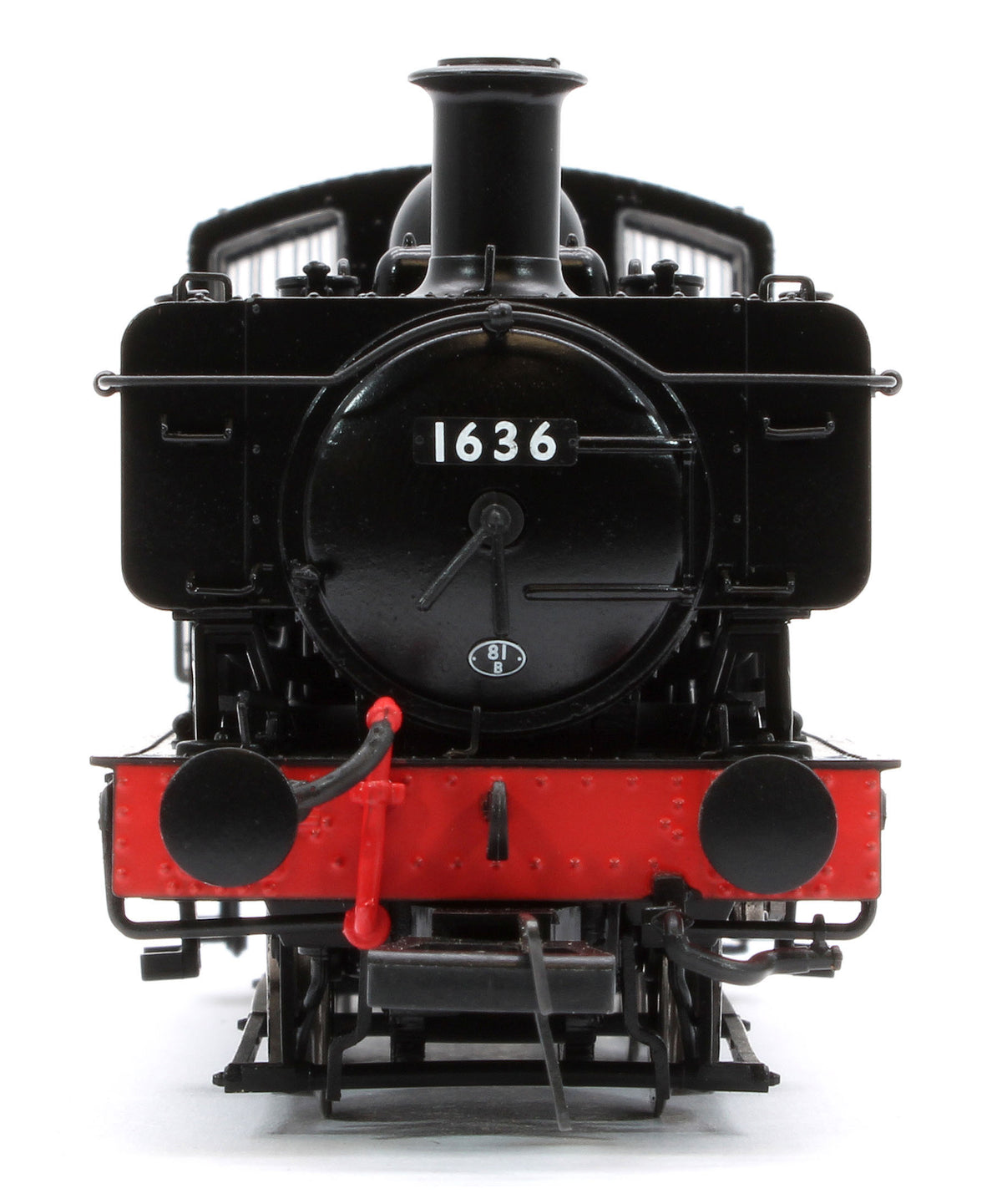 MR-304A Class 16xx 0-6-0PT BR Black Late Crest 1636 Steam Locomotive