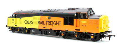 Class 37/0 Centre Headcode 37175 Colas Rail Diesel Locomotive (DCC Sound)