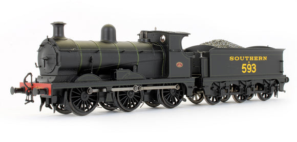 Pre-Owned C Class A593 Southern Lined Black Steam Locomotive