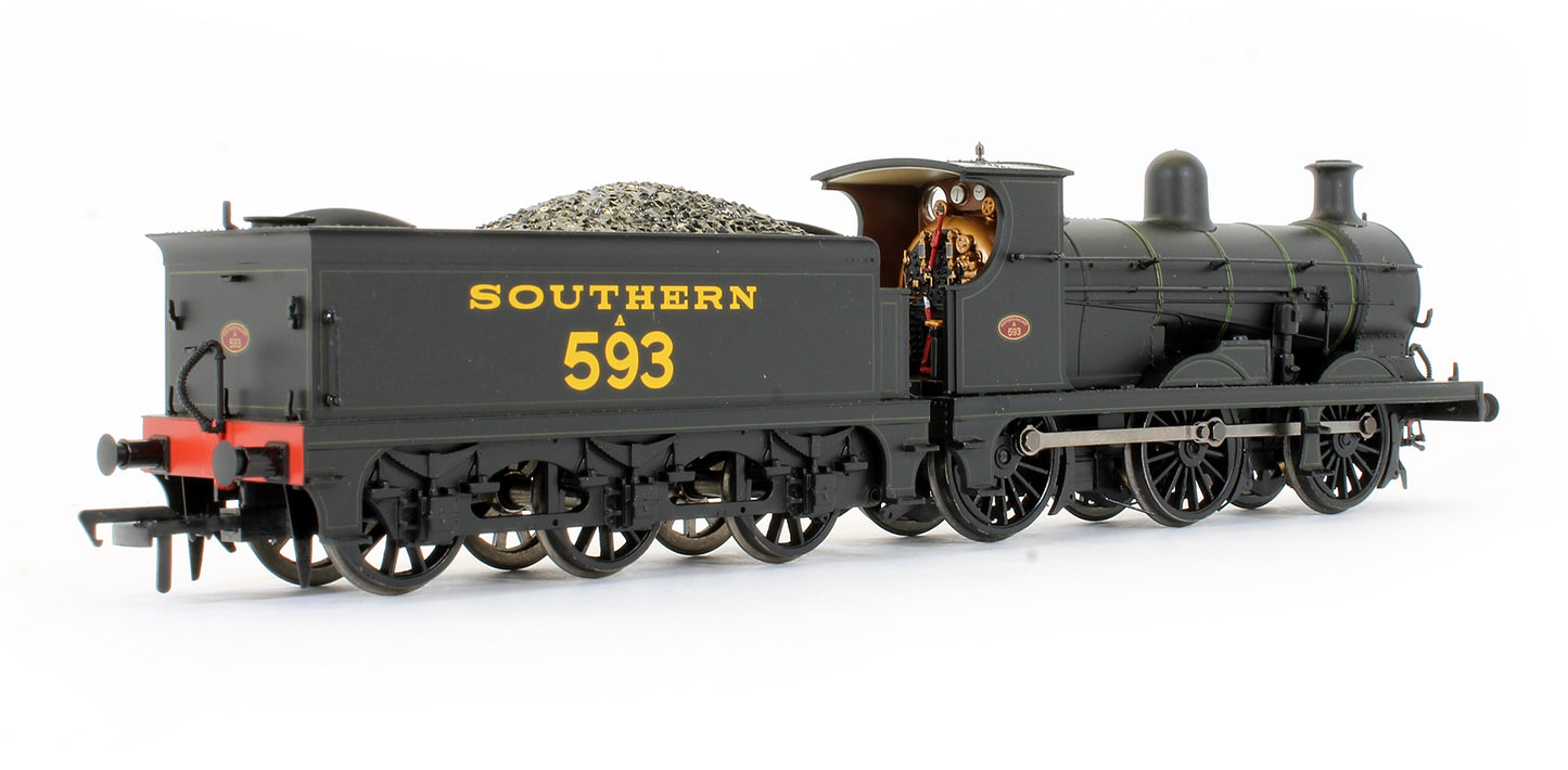 Pre-Owned C Class A593 Southern Lined Black Steam Locomotive