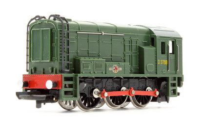 Pre-Owned BR Green Class 08 'D3768' Diesel Locomotive - Non Powered